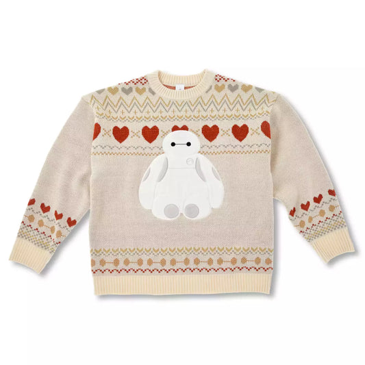 Japan Disney Store - Knit Collection - Baymax - Long Sleeve Sweater