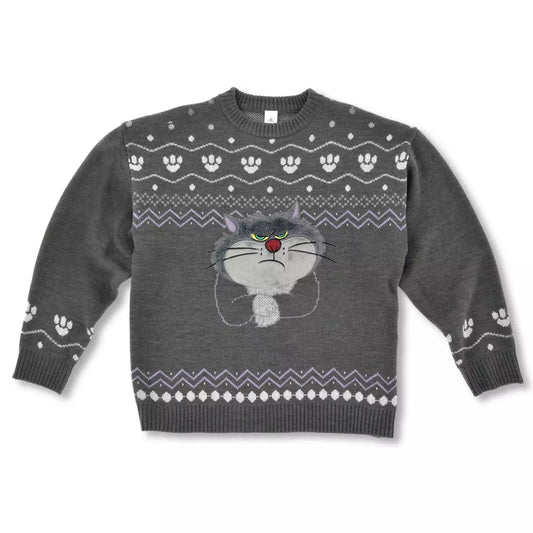 Japan Disney Store - Knit Collection - Cinderella - Lucifer - Long Sleeve Sweater