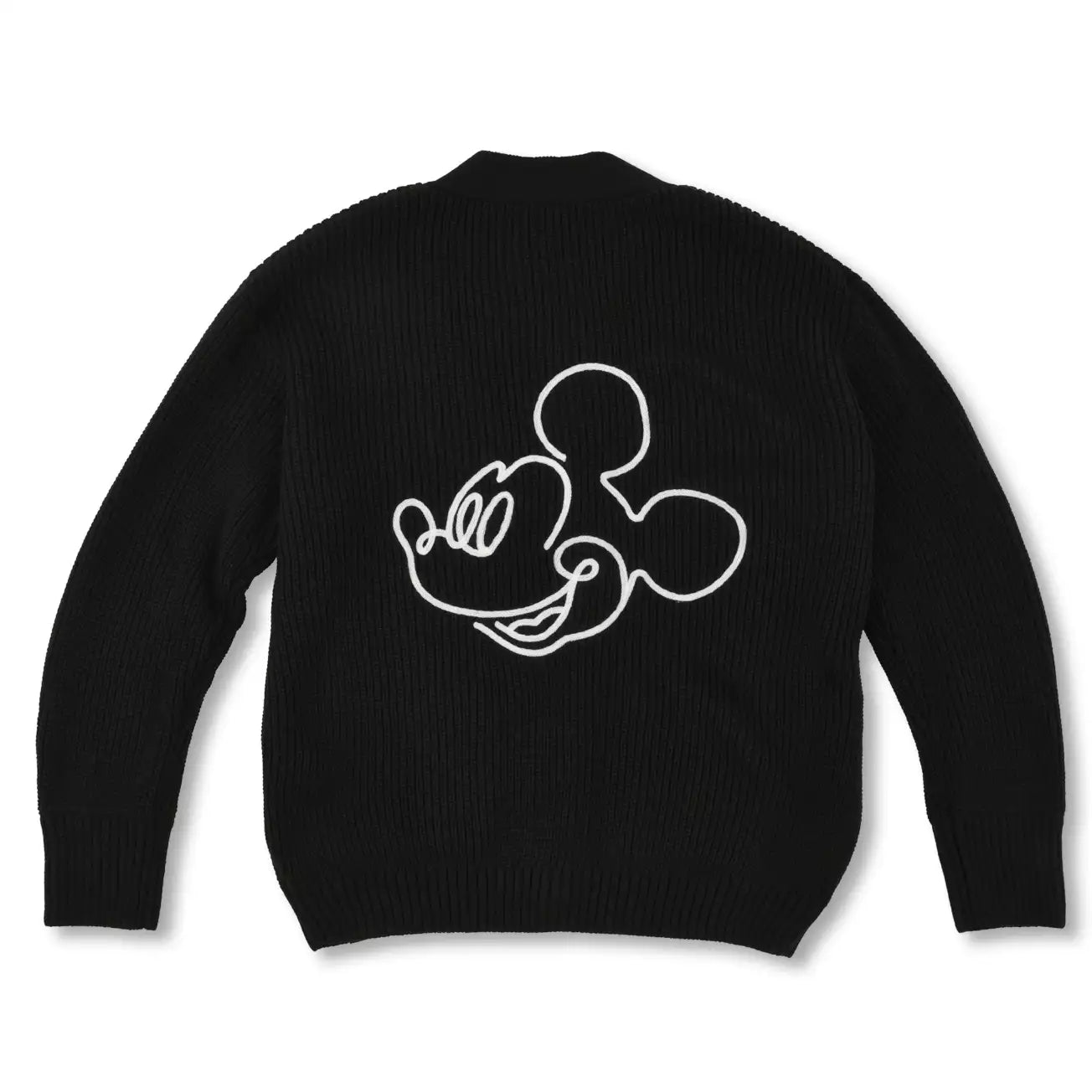 Japan Disney Store x Magical Label - Mickey Mouse -  Long Sleeve Knit Cardigan
