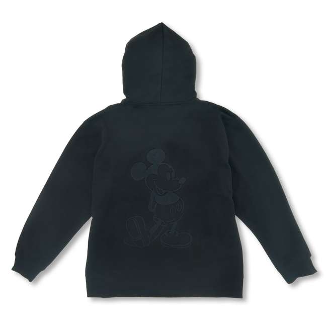 Japan Disney Store x Magical Label - Mickey Mouse - Embossed Long Sleeve Hoodie