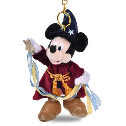 DEC 9 PREORDER - Japan Disney Store - Fantasia 85th Anniversary - Mickey Mouse - Plush Keychain