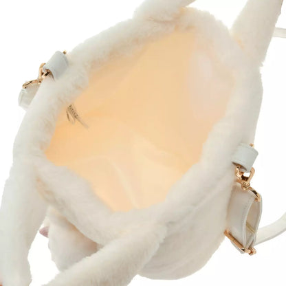 NOV 11 PREORDER - Japan Disney Store - White Pooh - Winnie the Pooh - 2Way Fur Bag