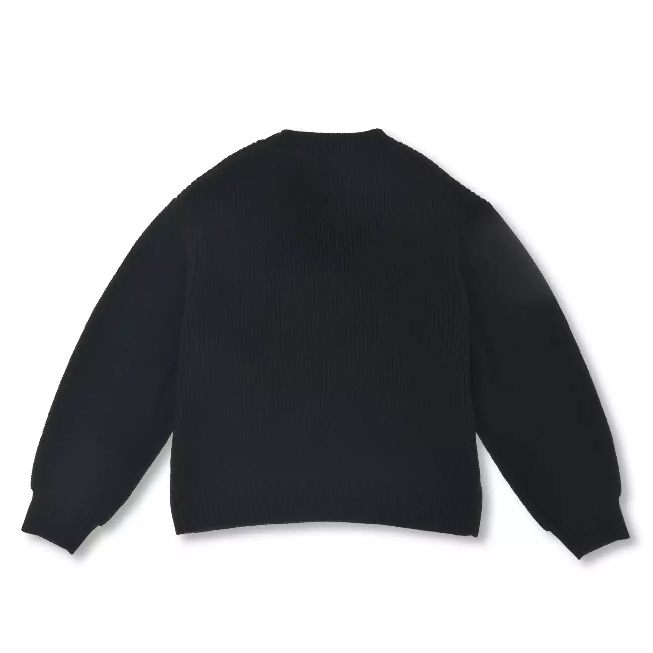 Japan Disney Store x Magical Label - Mickey Mouse -  Long Sleeve Sweater in Black with Faux Fur