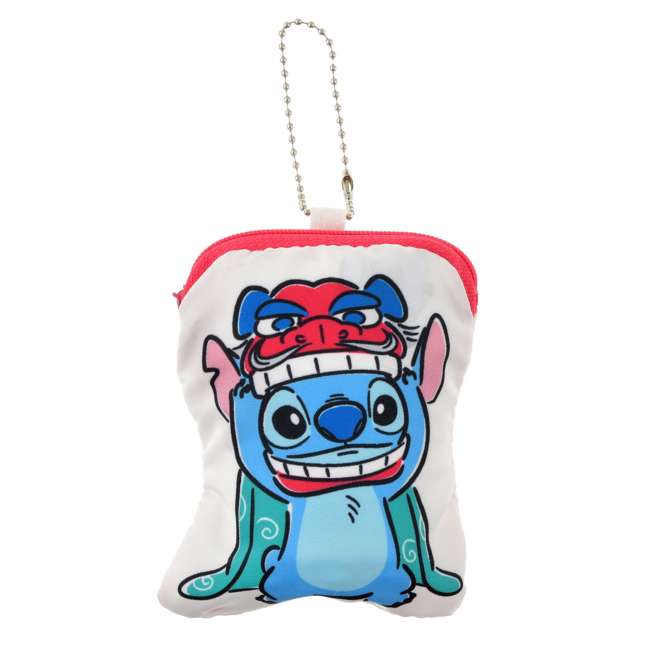 DEC 2 PREORDER - Japan Disney Store - New Years 2026 - Stitch & Scrump - ECO Bag with Pouch