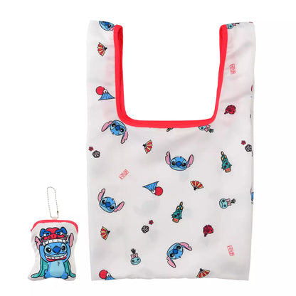 DEC 2 PREORDER - Japan Disney Store - New Years 2026 - Stitch & Scrump - ECO Bag with Pouch