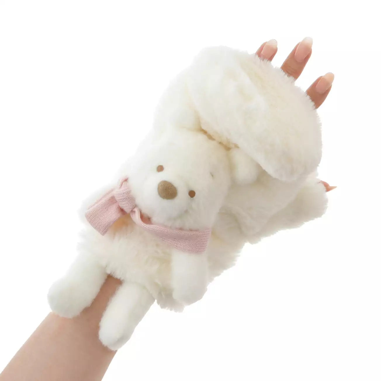NOV 11 PREORDER - Japan Disney Store - White Pooh - Winnie the Pooh - Gloves / Mittens