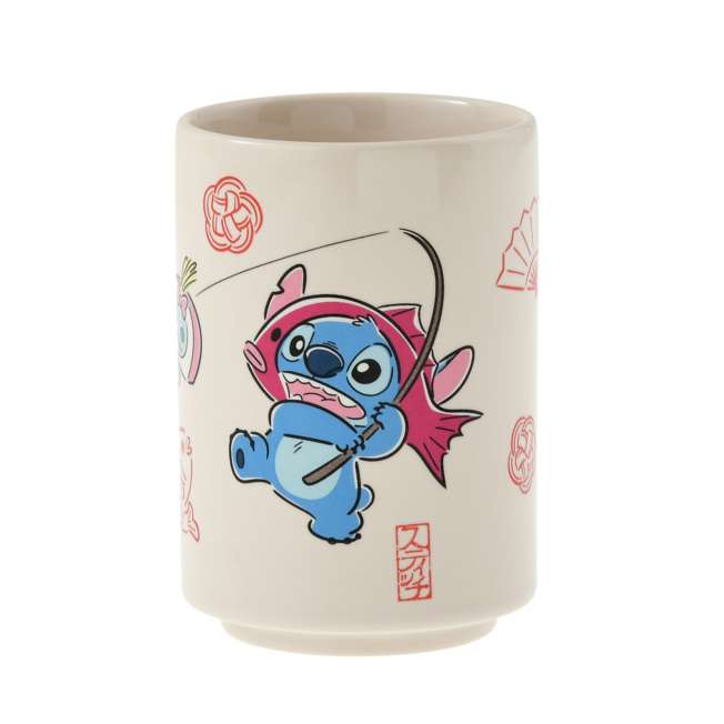 DEC 2 PREORDER - Japan Disney Store - New Years 2026 - Stitch & Scrump - Tea Mug