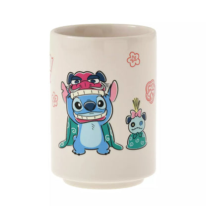 DEC 2 PREORDER - Japan Disney Store - New Years 2026 - Stitch & Scrump - Tea Mug