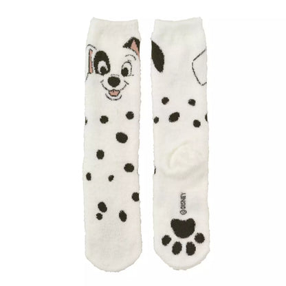 Japan Disney Store - 101 Dalmatians - Fluffy Socks - 23-25cm