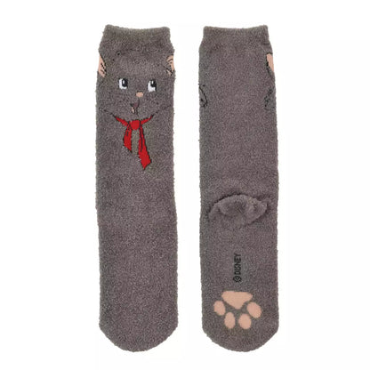 Japan Disney Store - The Aristocats - Berlioz Fluffy Socks - 23-25cm