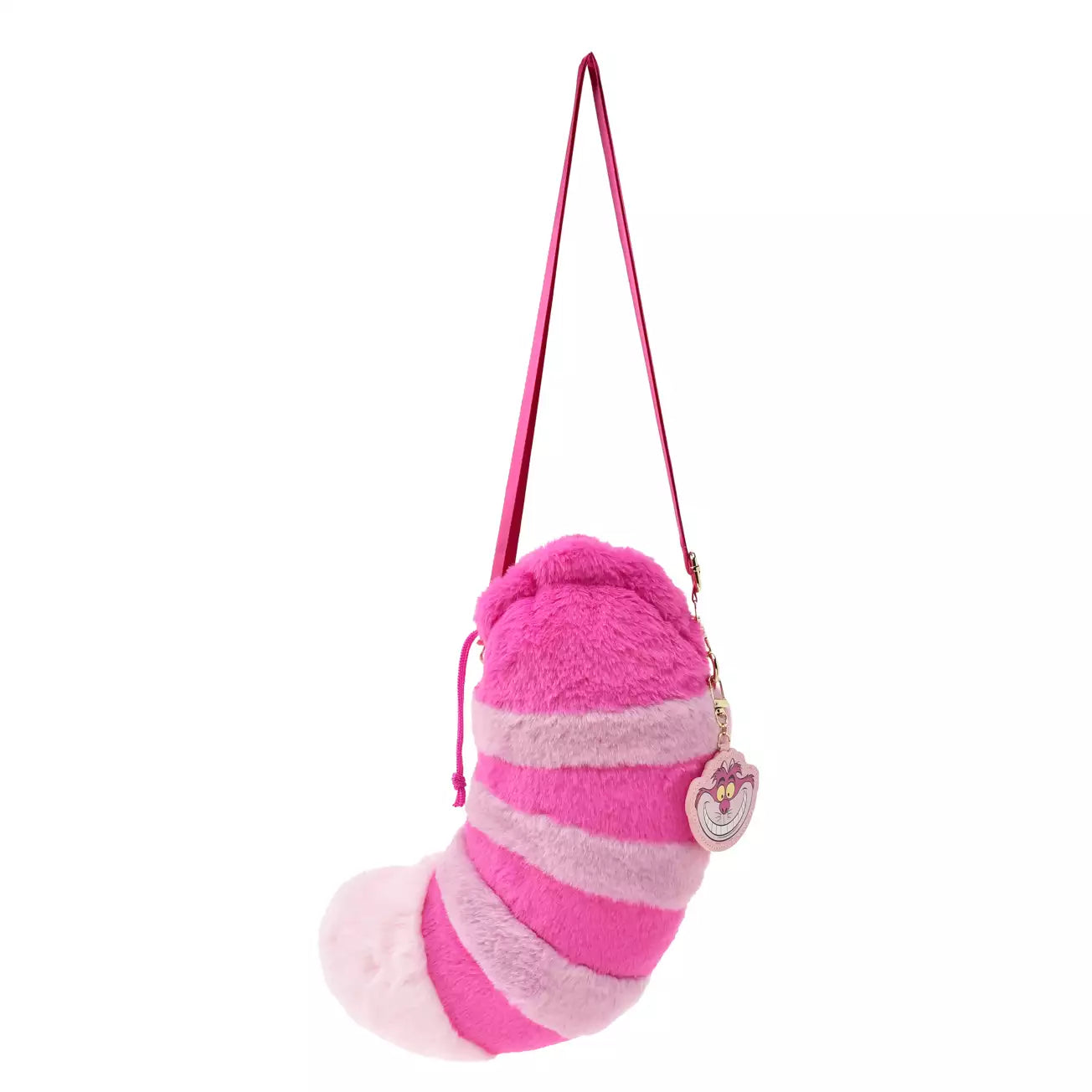 Japan Disney Store - Alice in Wonderland - Cheshire Cat - Plush Multi-Pouch Bag