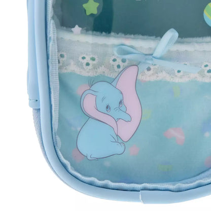 OCT 3 PREORDER - Japan Limited - Mellow Hug - Dumbo - Clear Window Keychain Pouch