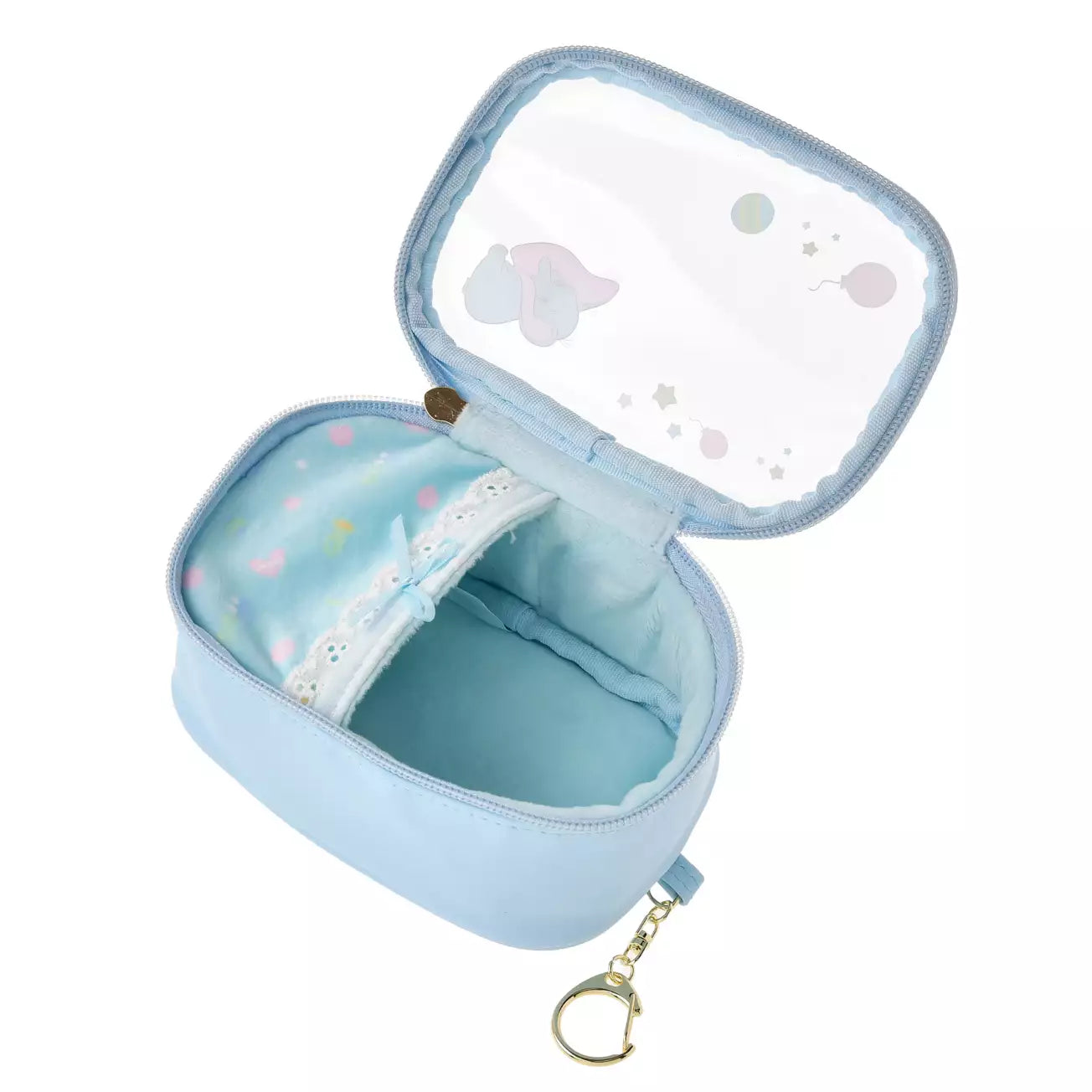 OCT 3 PREORDER - Japan Limited - Mellow Hug - Dumbo - Clear Window Keychain Pouch