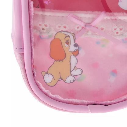 OCT 3 PREORDER - Japan Limited - Mellow Hug - Lady & the Tramp - Lady - Clear Window Keychain Pouch