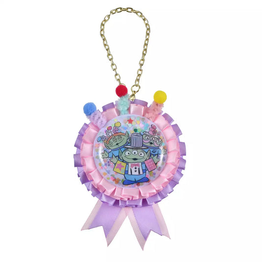 OCT 24 PREORDER - Japan Limited - Toy Story 30th Anniversary - Little Green Men - Badge Rosette with Chain