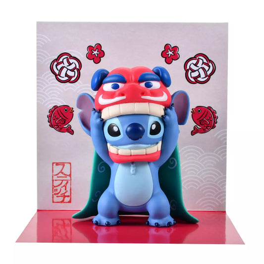 DEC 2 PREORDER - Japan Disney Store - New Years 2026 - Stitch Mascot - Lion Dance