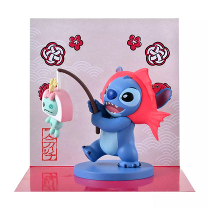 DEC 2 PREORDER - Japan Disney Store - New Years 2026 - Stitch Mascot - Fishing