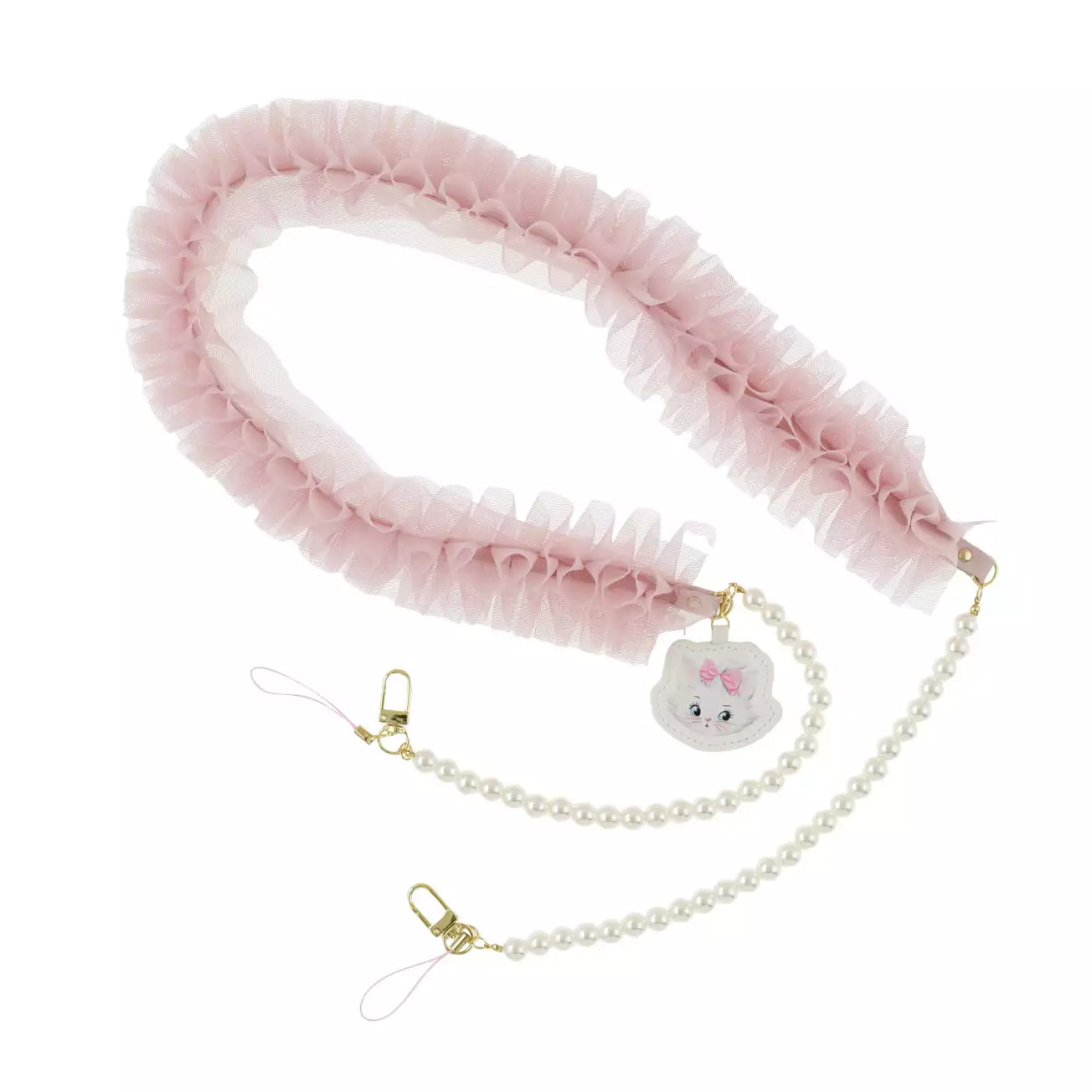 16 DEC PREORDER - Japan Disney Store - The Aristocats 55th Anniversary - Marie - Smartphone Multi-Strap with Charm