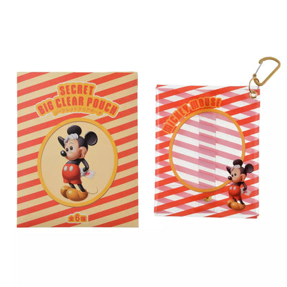 Japan Disney Store - Mickey & Friends - Clear Pouch Carabiner Keychain - Blind Box
