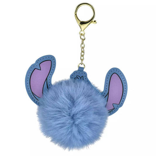 Japan Disney Store - Stitch - Fluffy Ball Keychain