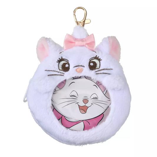 Japan Disney Store - The Aristocats - Marie Pouch Keychain with Can Badge