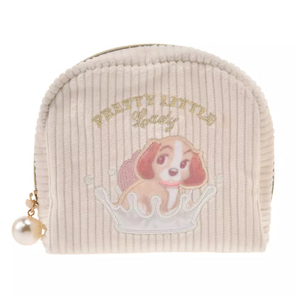 Japan Disney Store - Lady & the Tramp - Lady Plush Pouch with Marshmallows