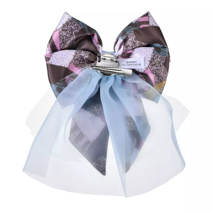 SEPT 16 PREORDER - Japan Limited - The Nightmare Before Christmas - Sally Triple Ribbon Hair Clip / Badge