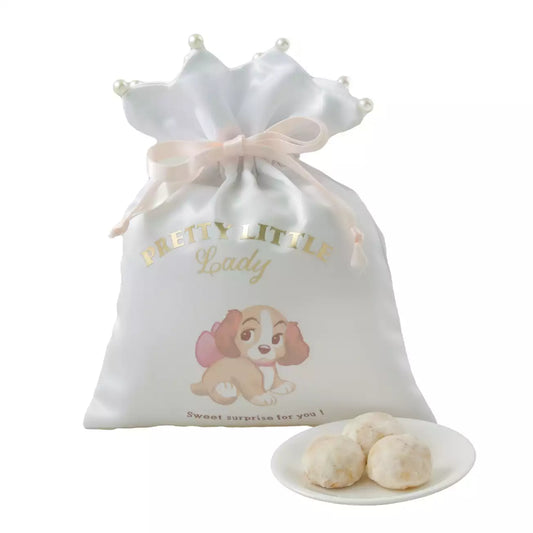 Japan Disney Store - Lady & the Tramp - Lady Drawstring Bag with Cookies