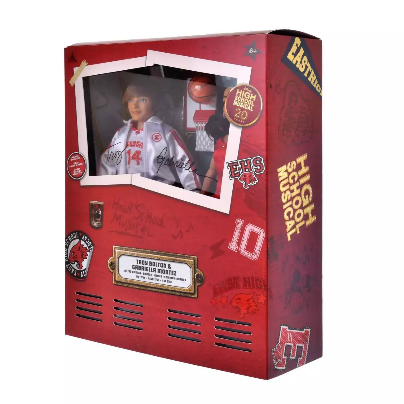 Japan Disney Store - High School Musical 20th Anniversary - Troy Bolton & Gabriella Montez Doll