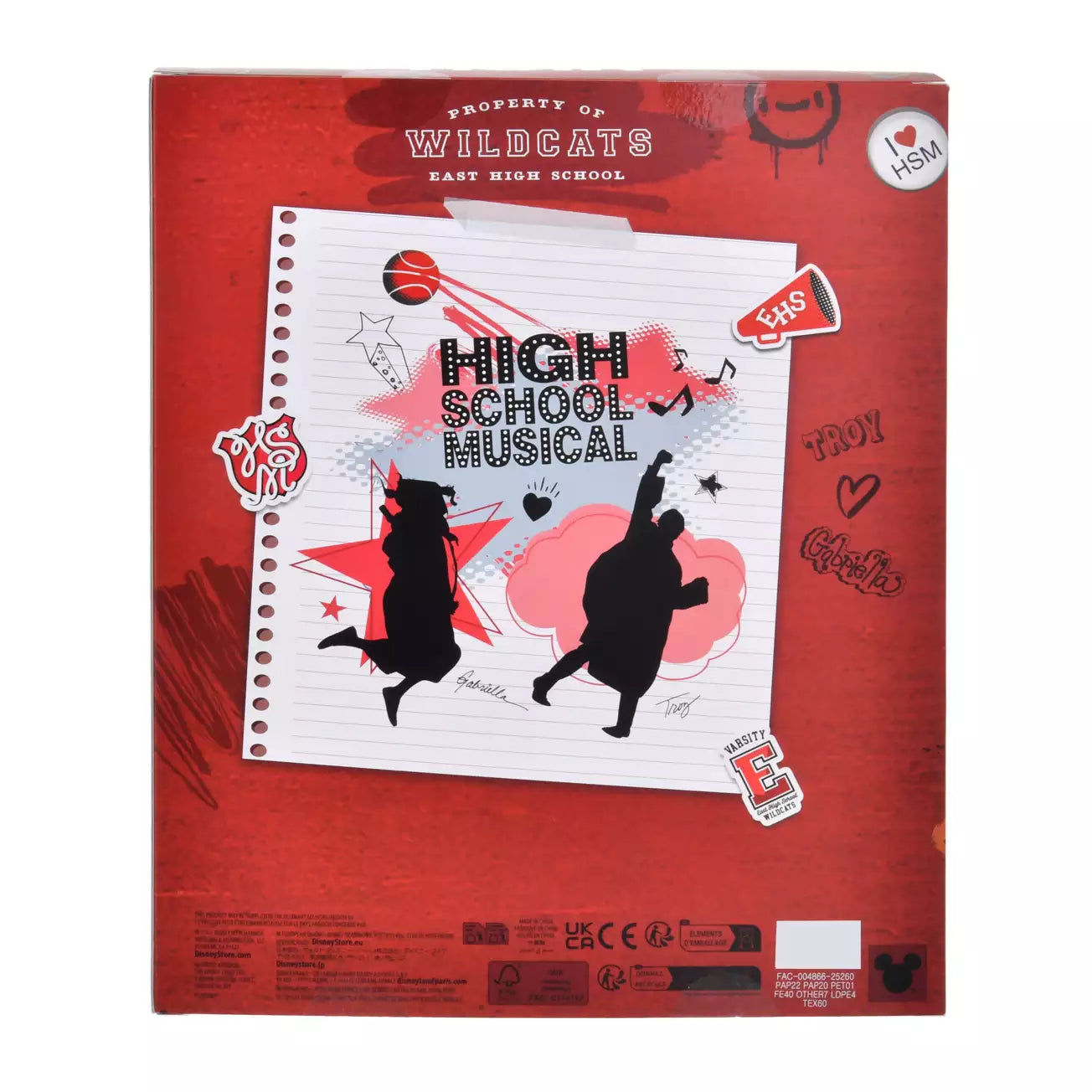 Japan Disney Store - High School Musical 20th Anniversary - Troy Bolton & Gabriella Montez Doll