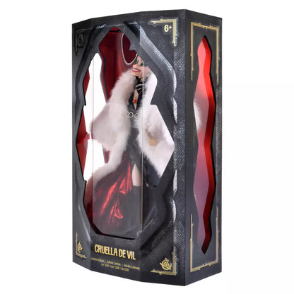 JAN 20 PREORDER - Japan Disney Store - 101 Dalmatians - 65th Anniversary - Cruella de Vil Doll