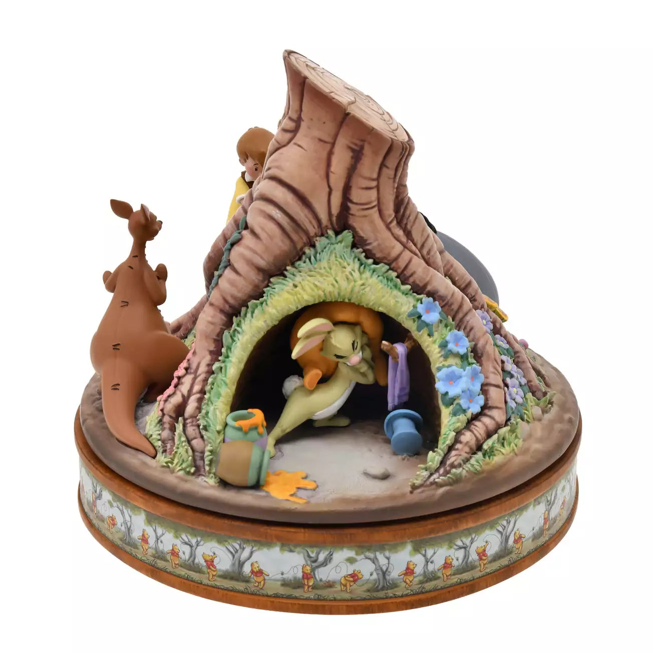 Japan Disney Store - Winnie the Pooh & Friends - Figure Music Box - 60th Anniversary