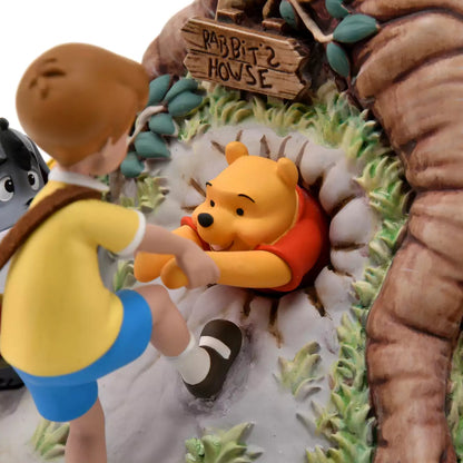 Japan Disney Store - Winnie the Pooh & Friends - Figure Music Box - 60th Anniversary