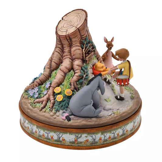 Japan Disney Store - Winnie the Pooh & Friends - Figure Music Box - 60th Anniversary
