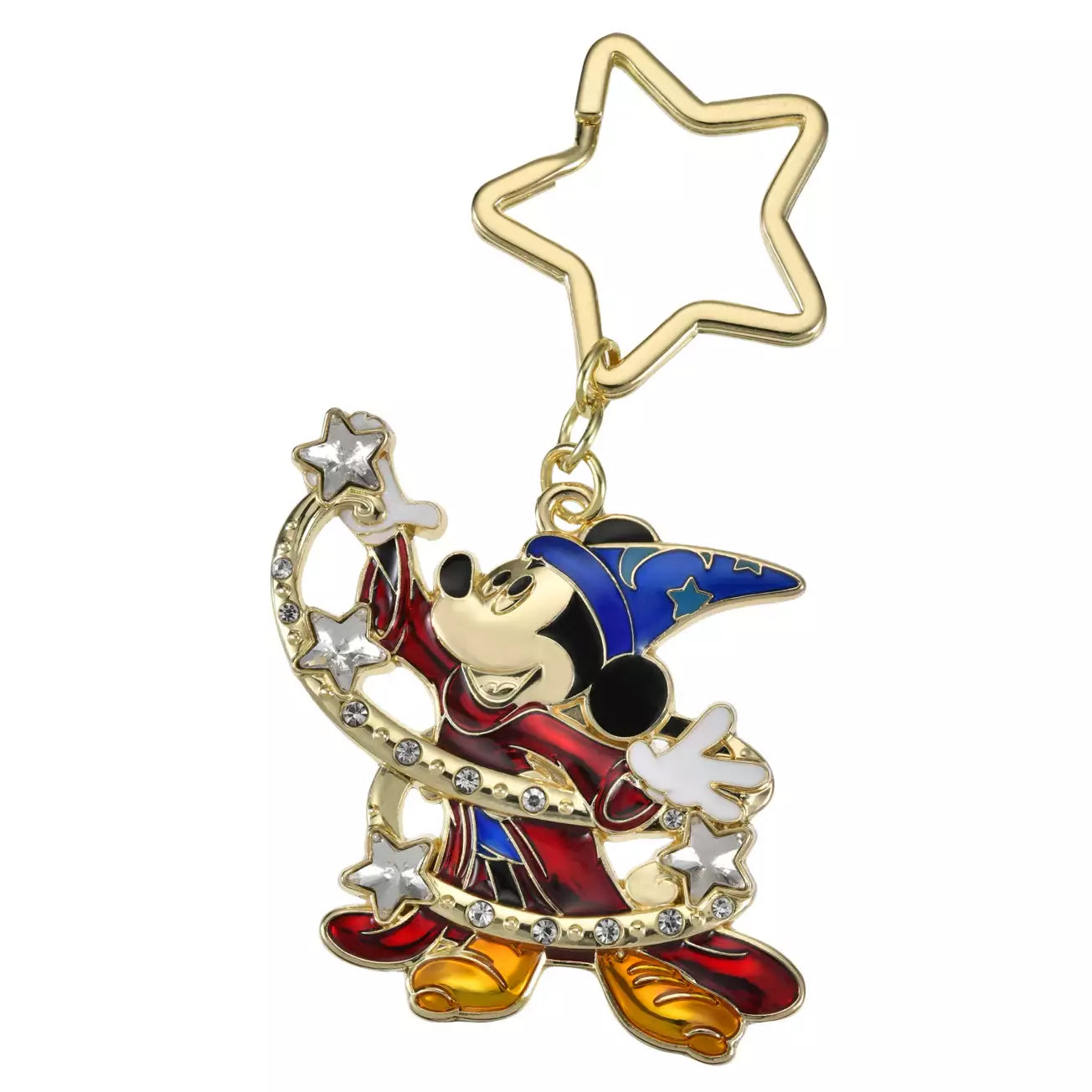 DEC 9 PREORDER - Japan Disney Store - Fantasia 85th Anniversary - Mickey Mouse - Keychain