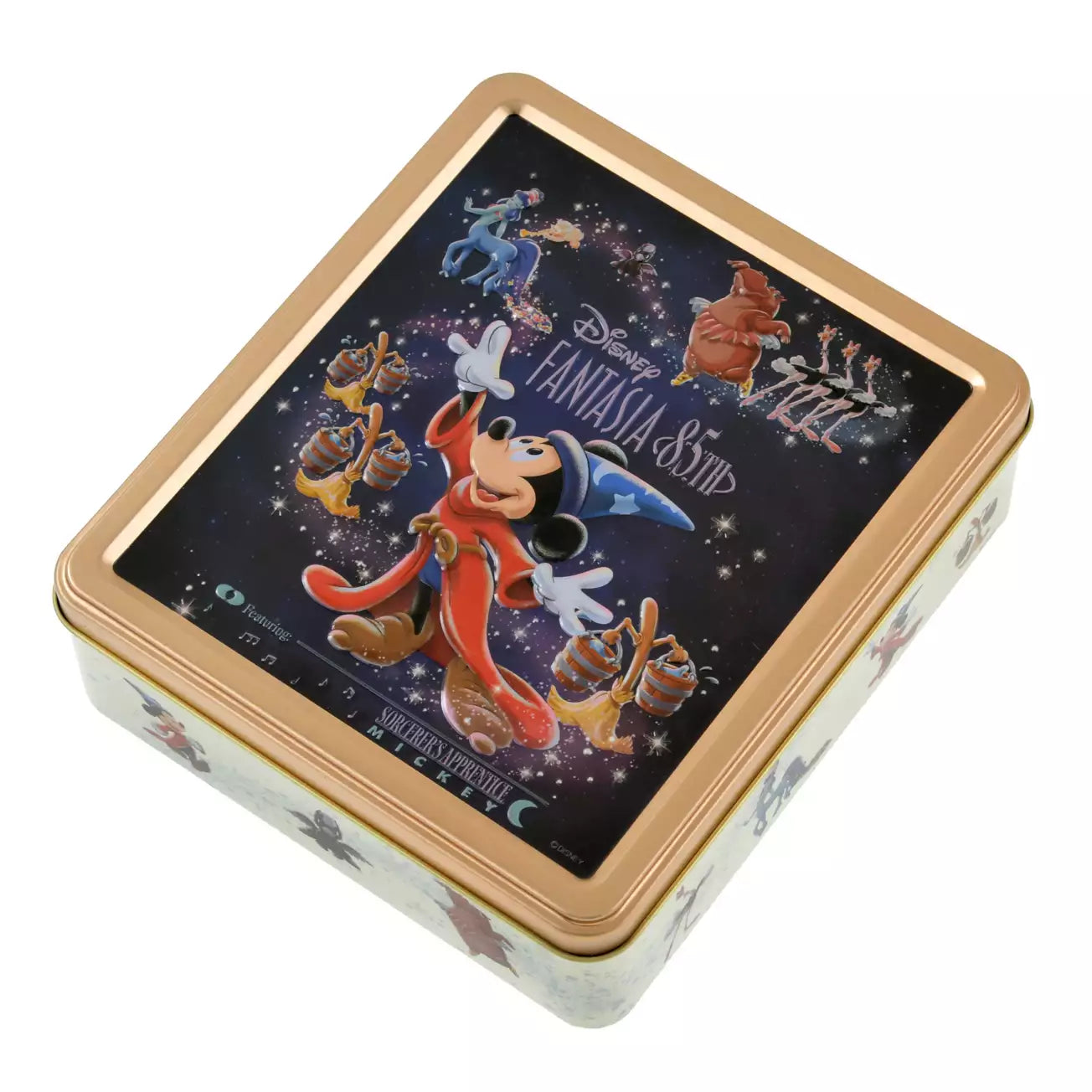 DEC 9 PREORDER - Japan Disney Store - Fantasia 85th Anniversary - Mickey Mouse -  Chocolate Crunch & Cookie Assortment Tin