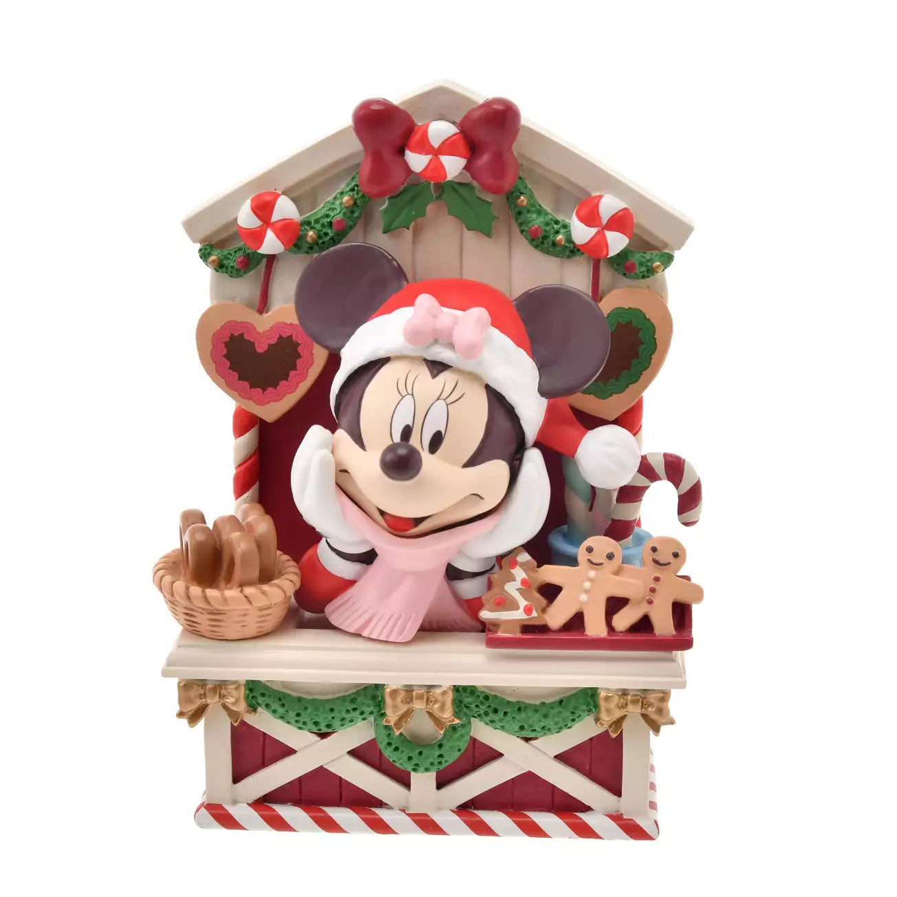 NOV 4 PREORDER - Japan Disney Store - Christmas 2025 - Minnie Mouse Figure - Christmas Market