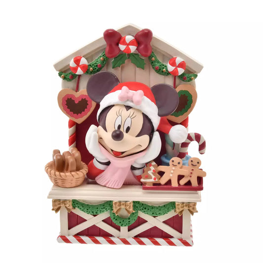 NOV 4 PREORDER - Japan Disney Store - Christmas 2025 - Minnie Mouse Figure - Christmas Market