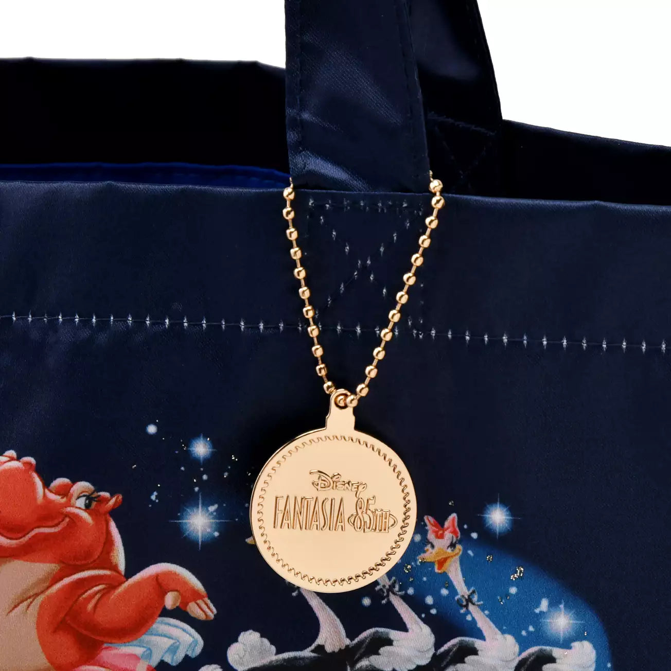 DEC 9 PREORDER - Japan Disney Store - Fantasia 85th Anniversary - Mickey Mouse - Tote Bag with Charm
