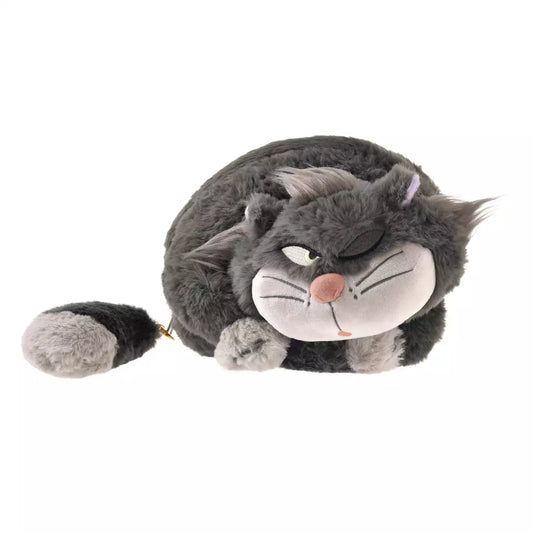 FEB 2 PREORDER - Japan Disney Store - Cat Day 2026 - Lucifer - Plush Pencil Case with Charm