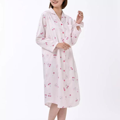 Japan Disney Store - Glossy Fruits - The Aristocats - Marie -  Long Sleeve Nightdress with Scrunchie