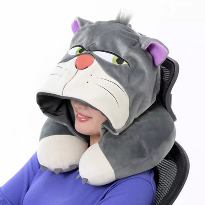 Japan Disney Store - Cinderella - Lucifer Neck Pillow Hood