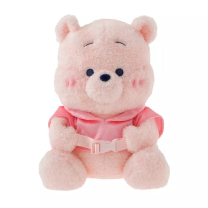 Japan Disney Store - Sakura 2026 - Winnie the Pooh & Piglet - 2 Way Plush / Neck Pillow