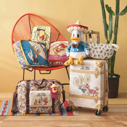 Japan Disney Store - The Three Caballeros - Travel with Amigos - Donald Duck Plush / Neck Pillow
