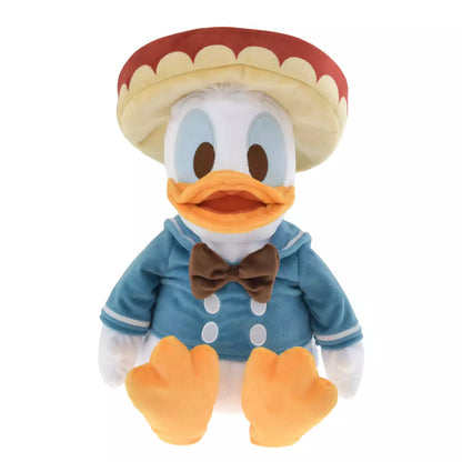Japan Disney Store - The Three Caballeros - Travel with Amigos - Donald Duck Plush / Neck Pillow
