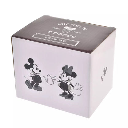 JAN 23 PREORDER - Japan Disney Store - Life with Cafe - Mickey & Minnie Mouse - Mug