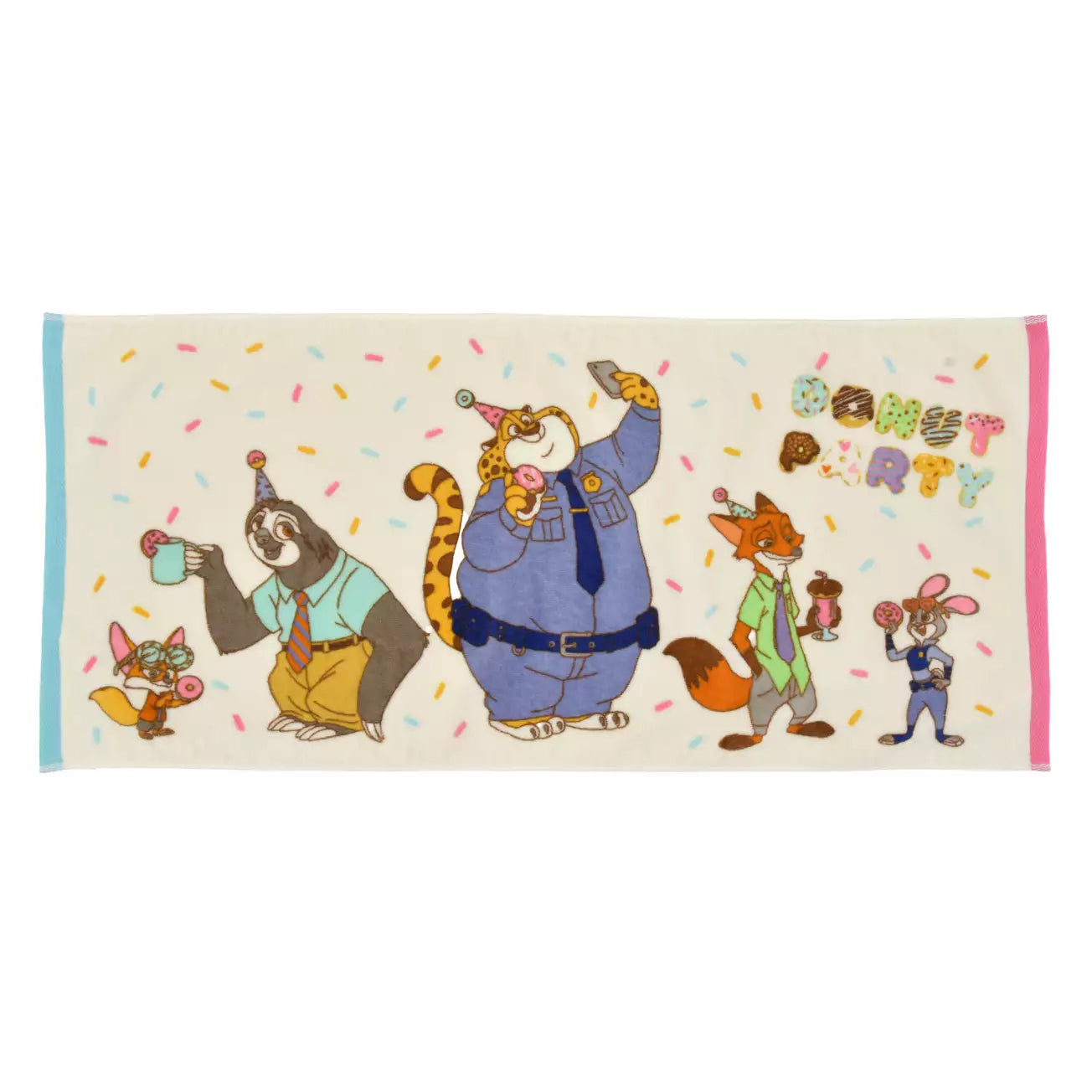 FEB 9 PREORDER - Japan Disney Store - Zootopia - 10th Anniversary Collection - Face Towel