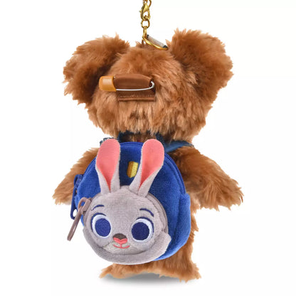 Japan Disney Store - Unibearsity - Zootopia -  Judy Hopps - Plush Keychain Backpack