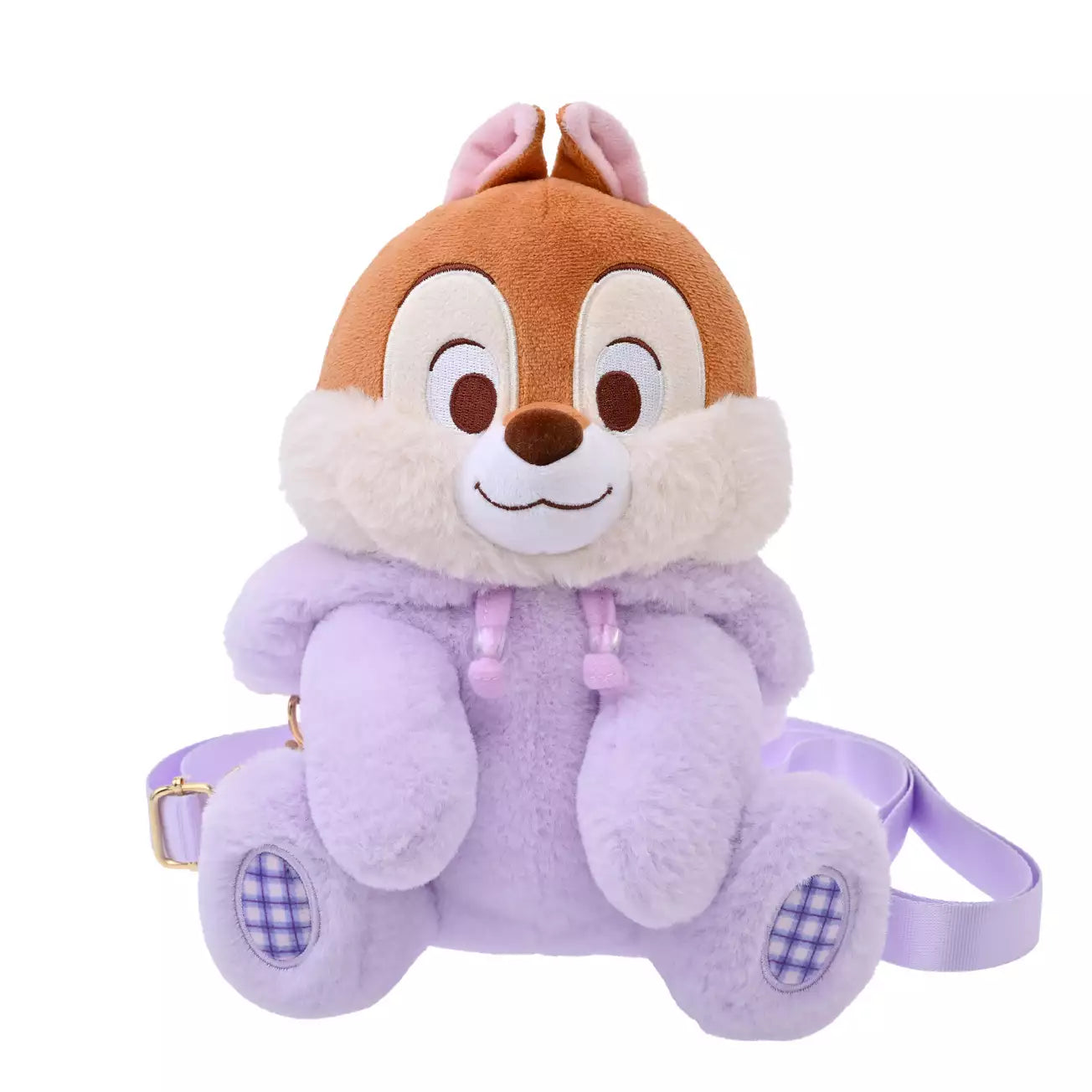 MARCH 10 PREORDER - Japan Disney Store - Chip 'n' Dale Collection - Chip Plush Multi Pochette Bag