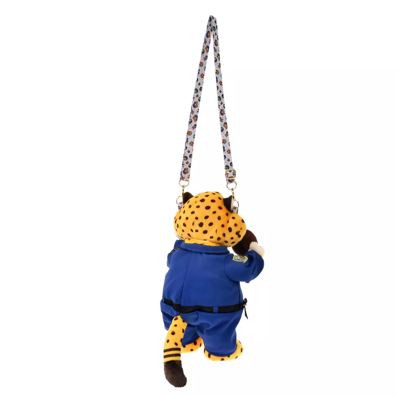 FEB 9 PREORDER - Japan Disney Store - Zootopia - 10th Anniversary Collection - Clawhauser - Multi-Pouch Plush Bag